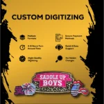 Custom Embroidery Digitizing Services